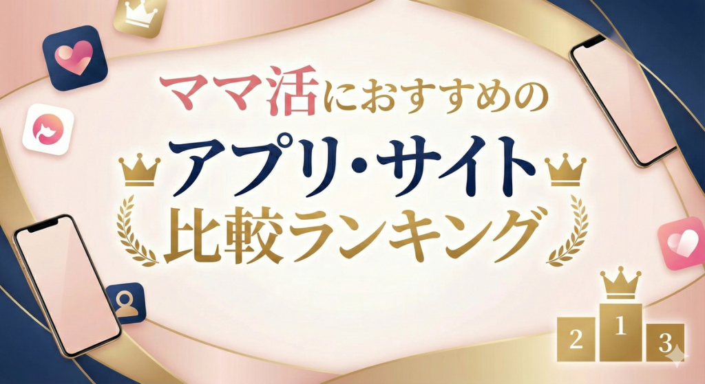 ママ活アプリおすすめ人気ランキング